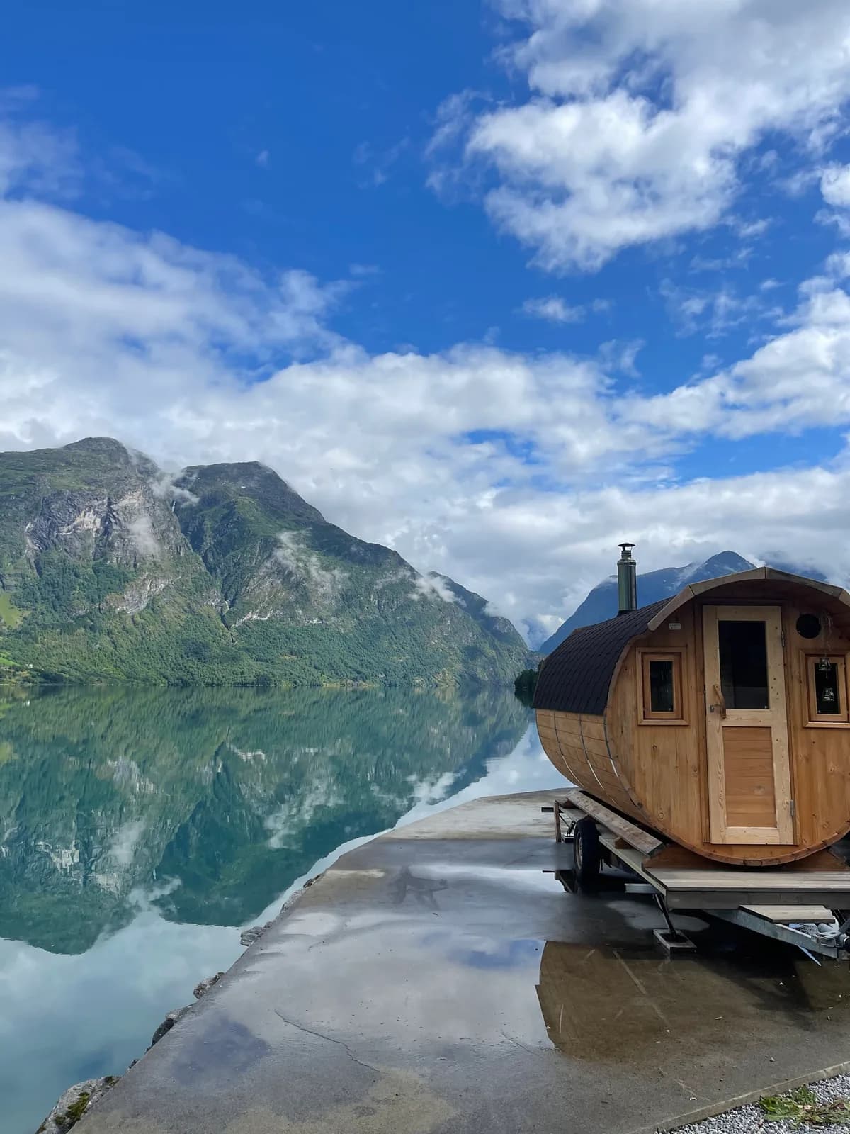 Aarneset Gardstun Sauna – Oppstryn
