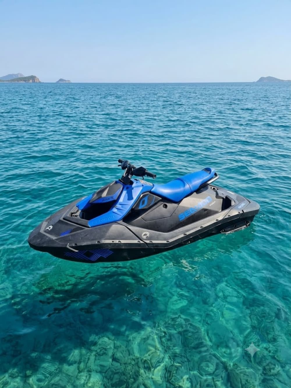 An hour of pure adrenaline on the Adriatic Sea near Rimini on a jet ski. – Rimini