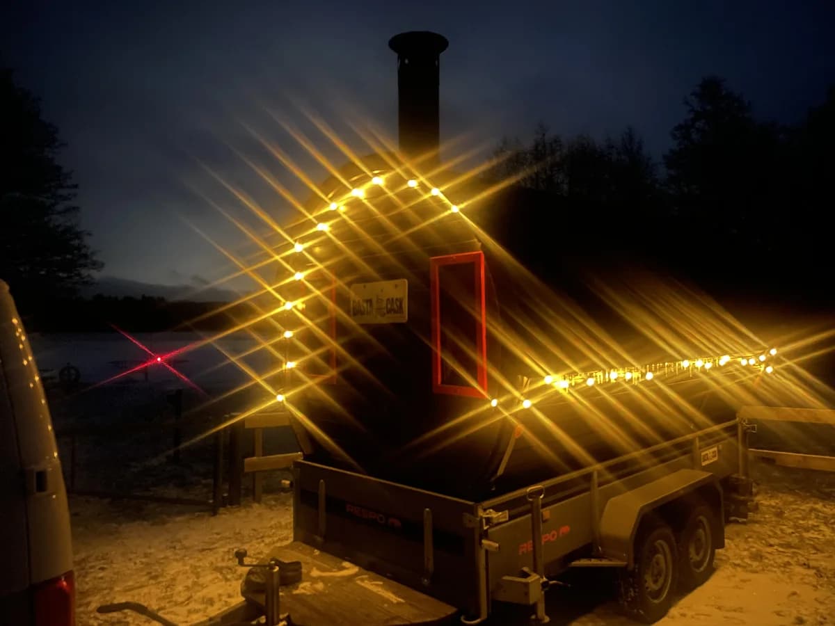 BASTA CASK mobile sauna – Upplands-Bro