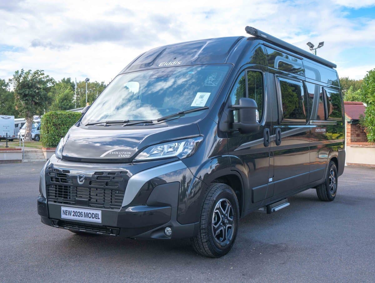 2 berth 2025 Fiat Elddis - Automatic - Safe Parking for your car – Chesterfield
