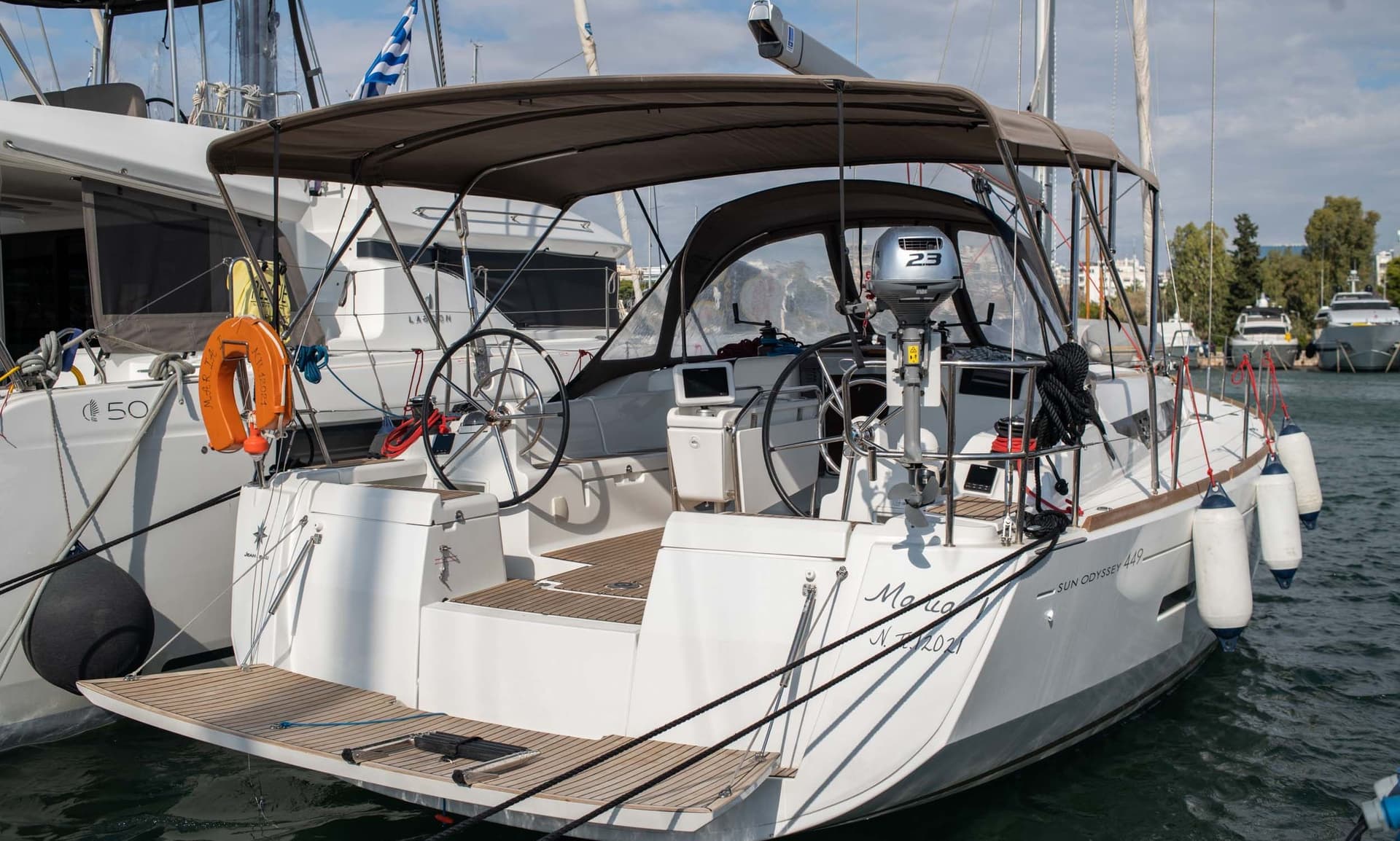 SUN ODESSAY 449 IN ALIMOS MARINA – Alimos