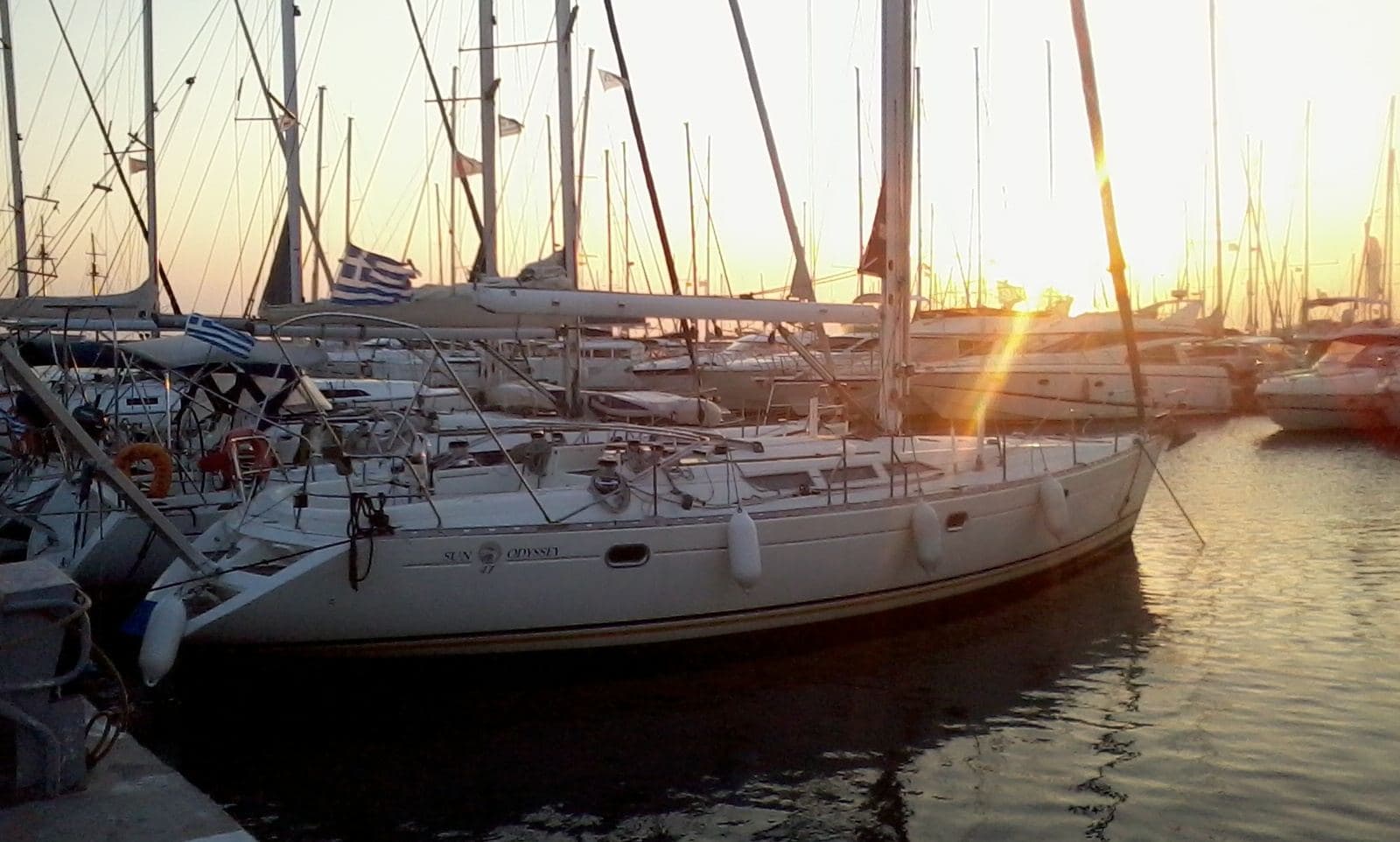 Charter this Sun Odyssey 47 Sailboat - 10 People Capacity in Alimos, Greece – Alimos