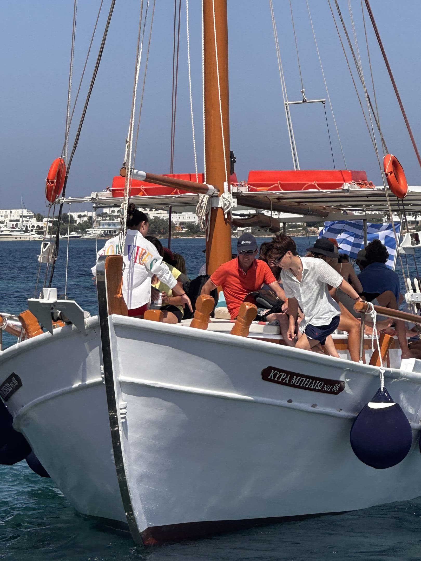 Traditional Greek Boat Wooden – Paros