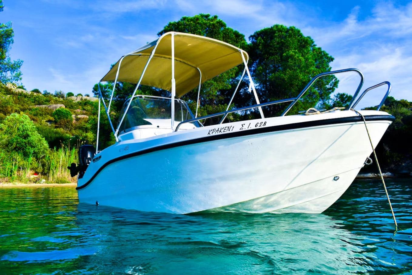 Quicksilver Activ 455 Open – Halkidiki