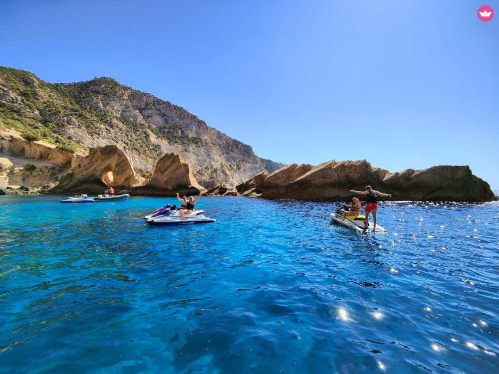 Guided Jet Ski Tour to Atlantis – Sant Antoni de Portmany