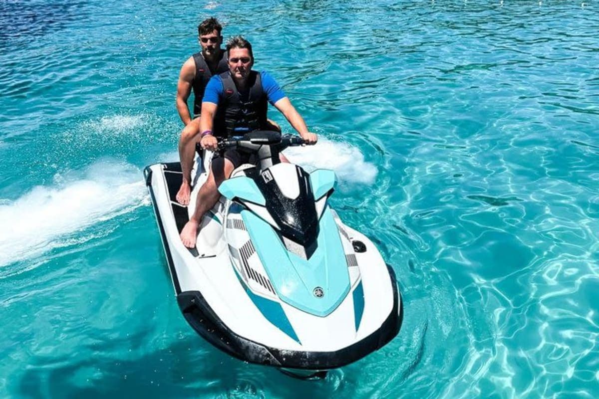 Guided jet-ski tour to Cala Salada, Ibiza – Sant Antoni de Portmany