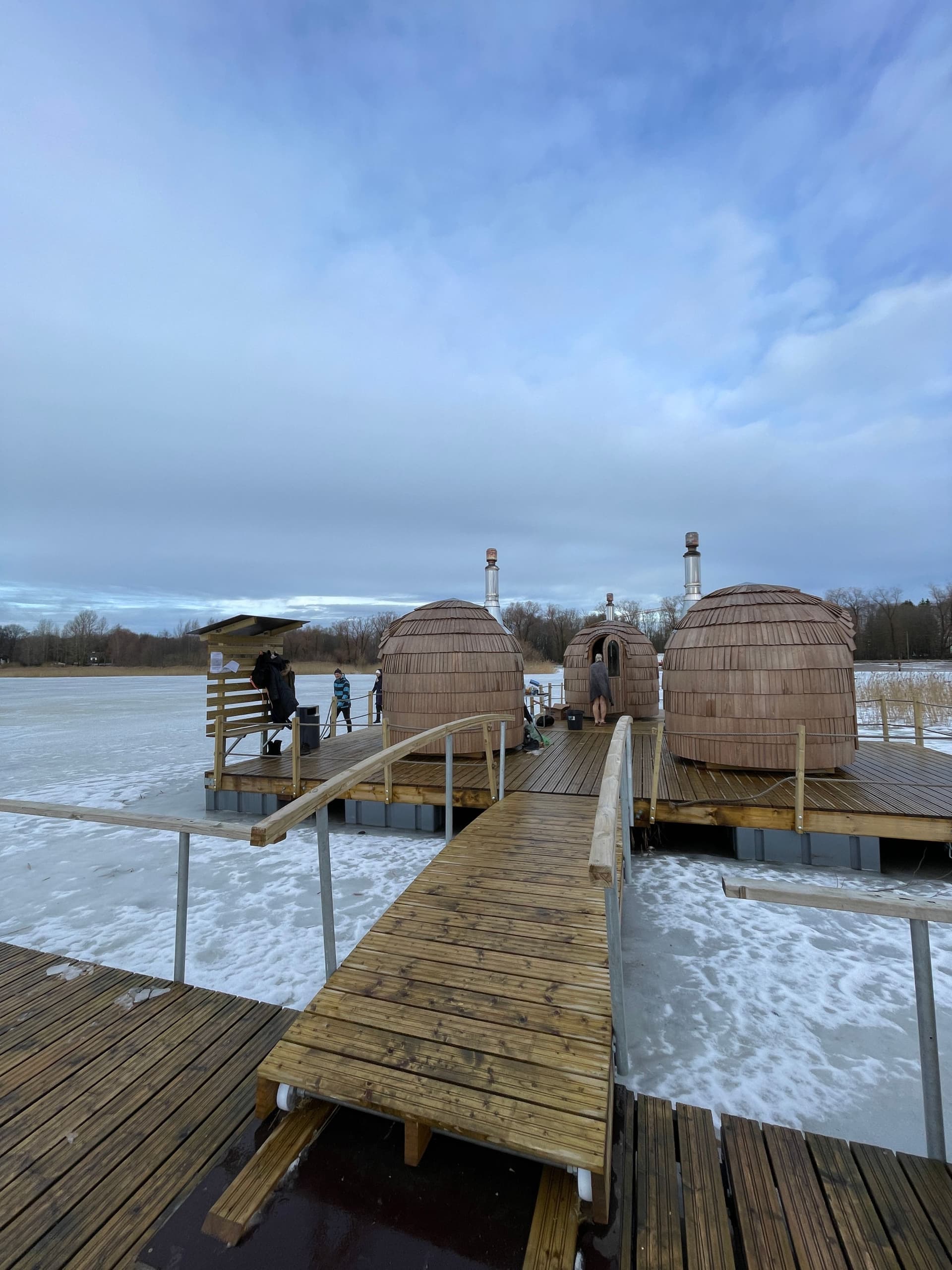 Harku järve Iglusaunad – Tallinn