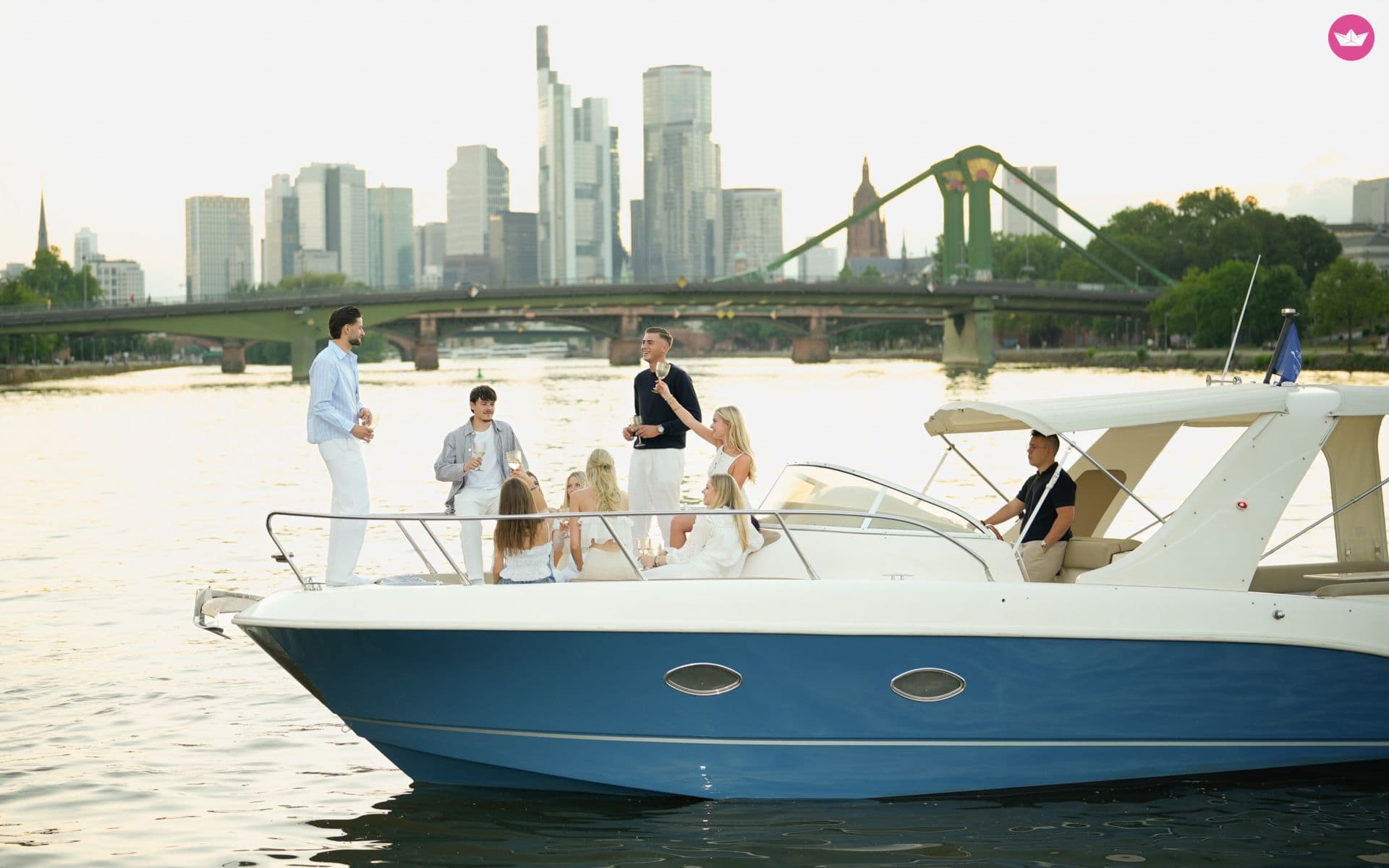 ItalianFlairBoating Gioia – Frankfurt