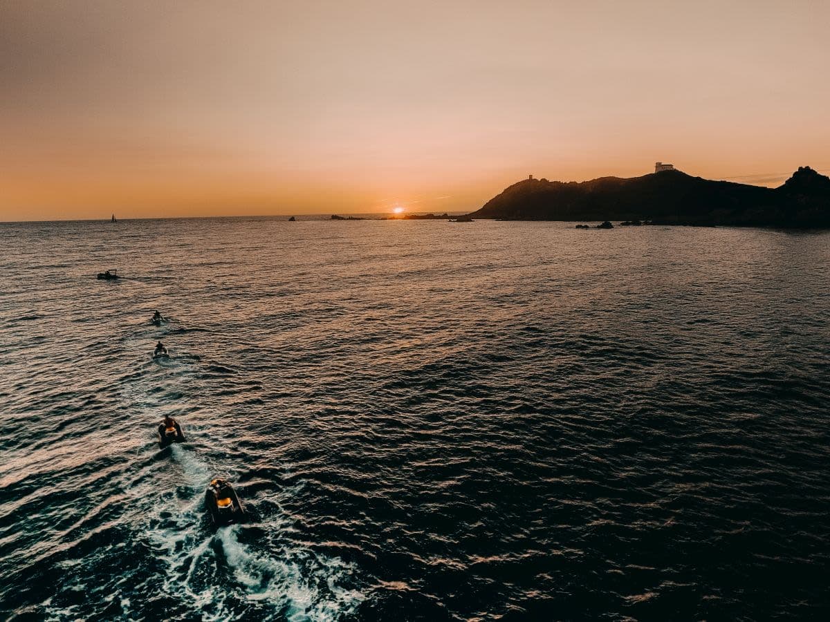 Jet ski sunset over the Sanguinaires in Ajaccio (20) – Ajaccio
