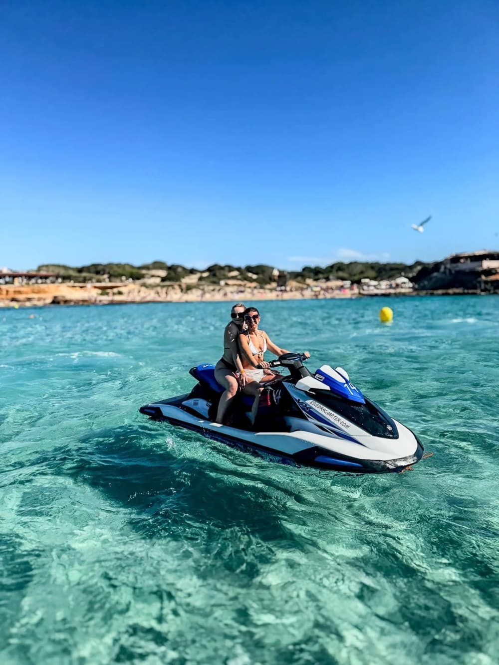 Jet Ski Tour to Cala ComteJet Ski Tour to Cala Comte - 45 MINUTOS – Sant Antoni de Portmany