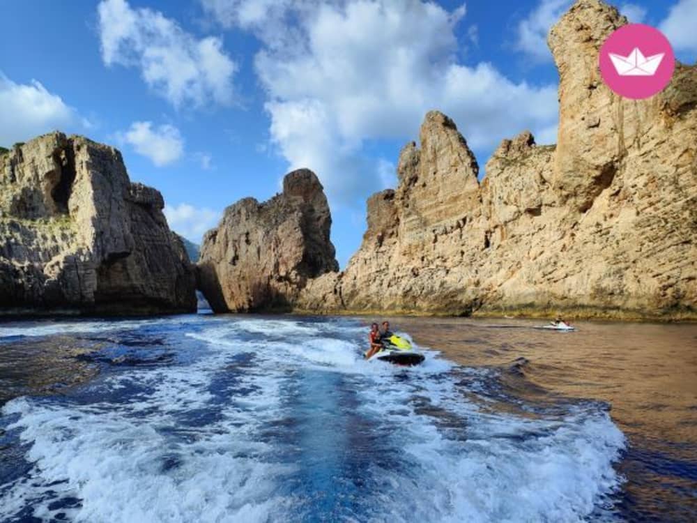 Jet Ski Tour to Heaven’s Door & Cala d’Albarca – Sant Antoni de Portmany