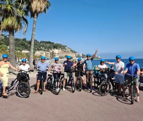 1 journée : Nice à Antibes le long de la mer en vélo électrique