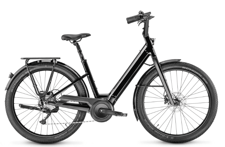 Black Electric Bike - 1.50m to 1.75m