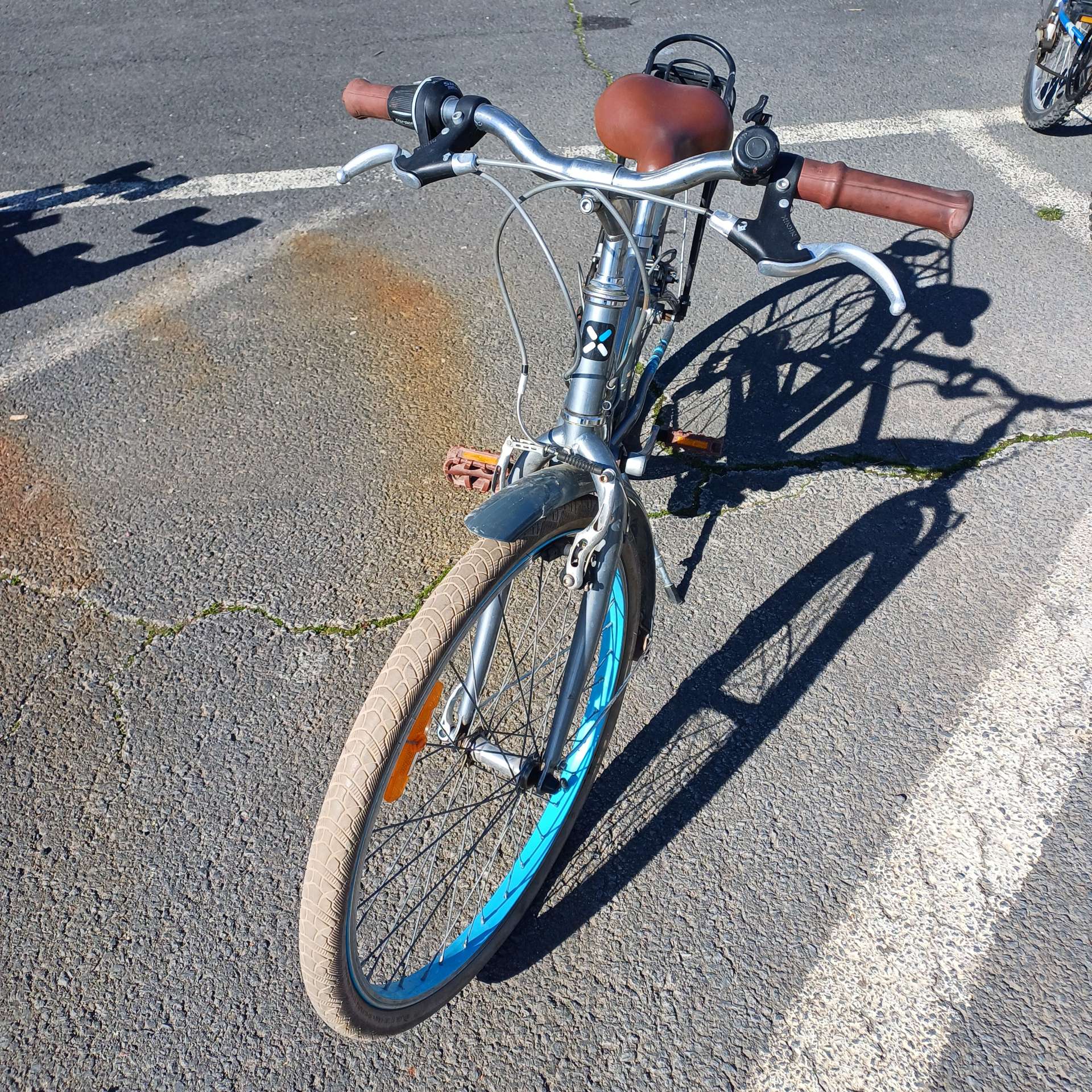 Btwin poply 500 bleu 24 pouces