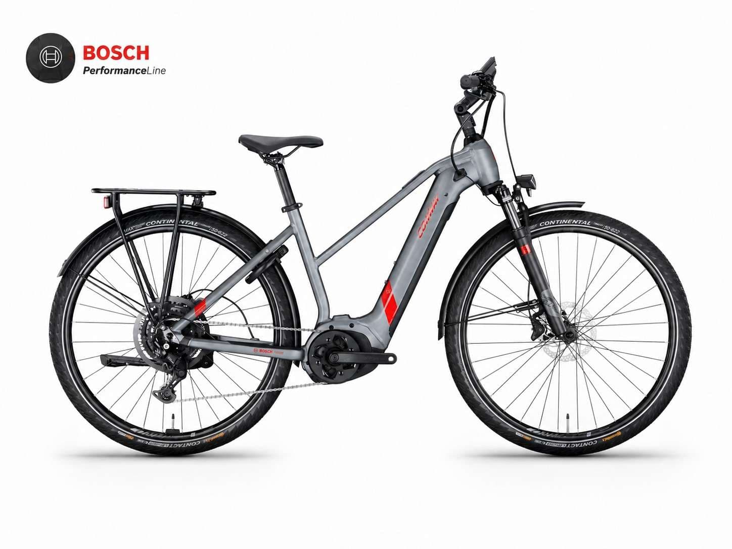 CAIRON ⚡ E-bike TREKKING « S » (size 1.50m-1.70m)