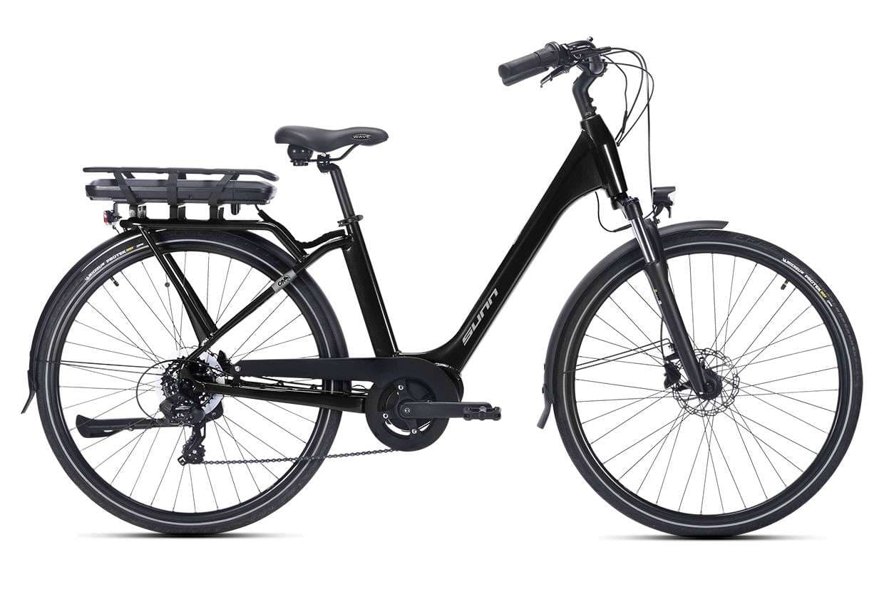 Electric bike with lock