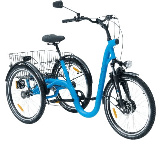 Electric tricycle (for persons with limited mobility) 24"