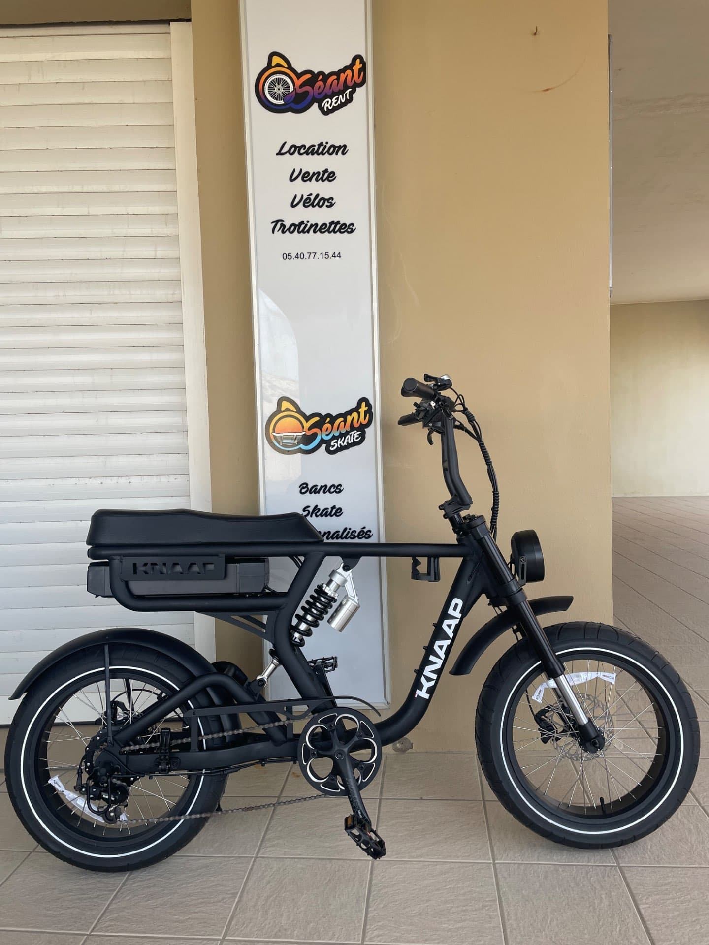 Fatbike biplace électrique KNAAP