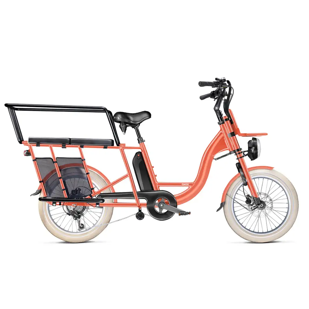 GAYA ELECTRIC CARGO BIKE for 1 to 3 passengers