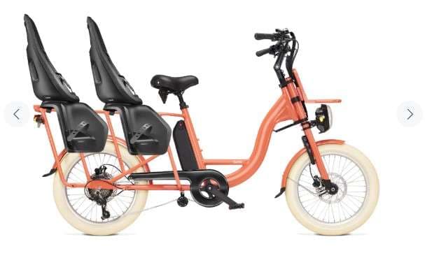 Gaya Longtail Electric Bike for 2 children (150-190cm)