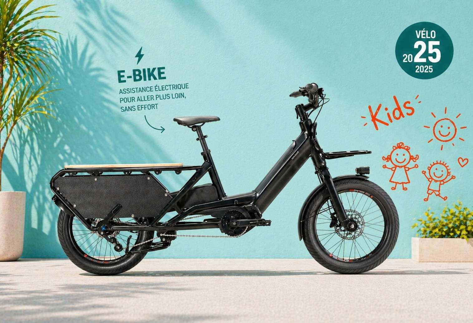 Gitane G-LIFE Longtail Electric Bike (160–190 cm) – 2024