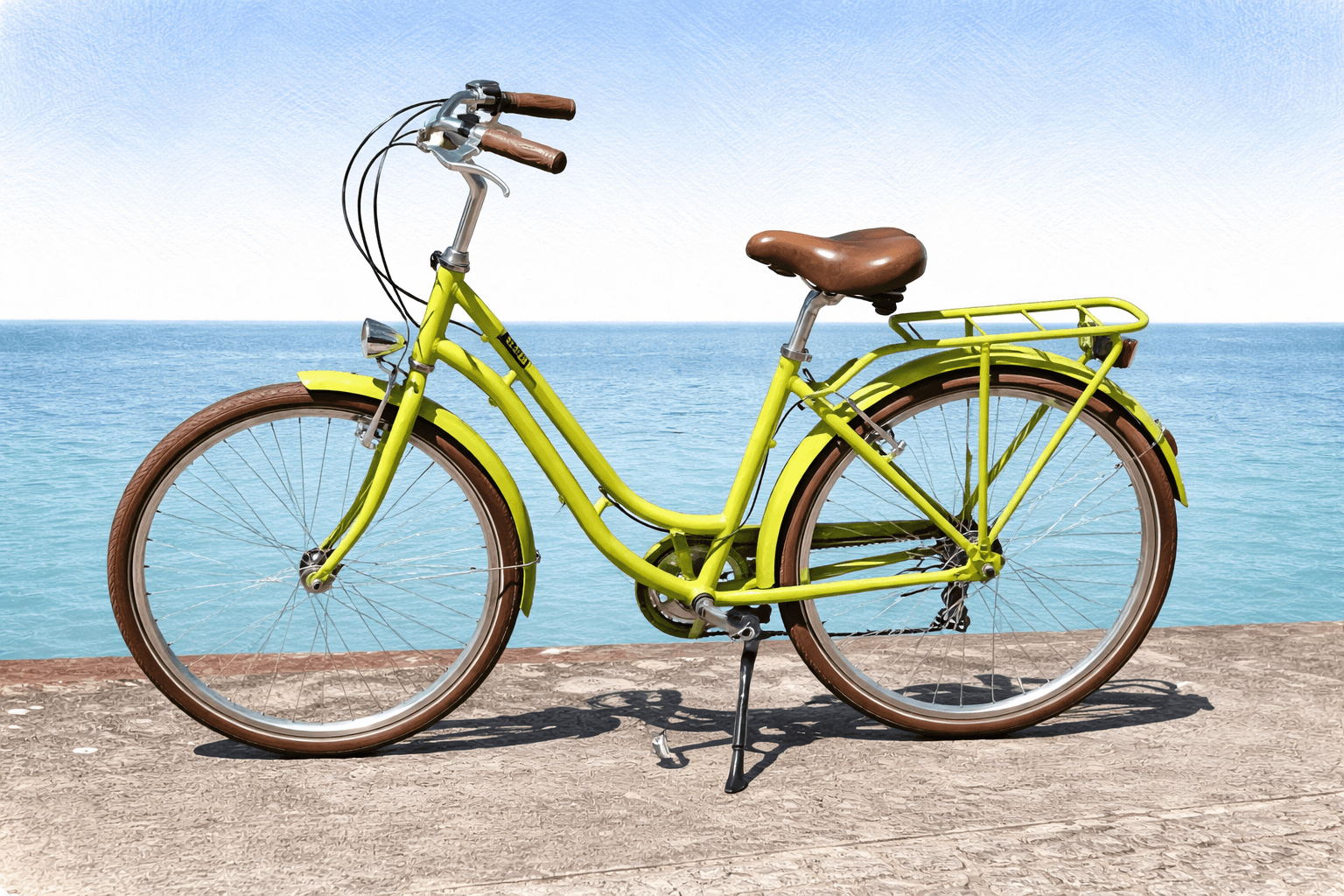 GREEN ARCADE MIXTE 7 SPEED ALL TERRAIN 26"