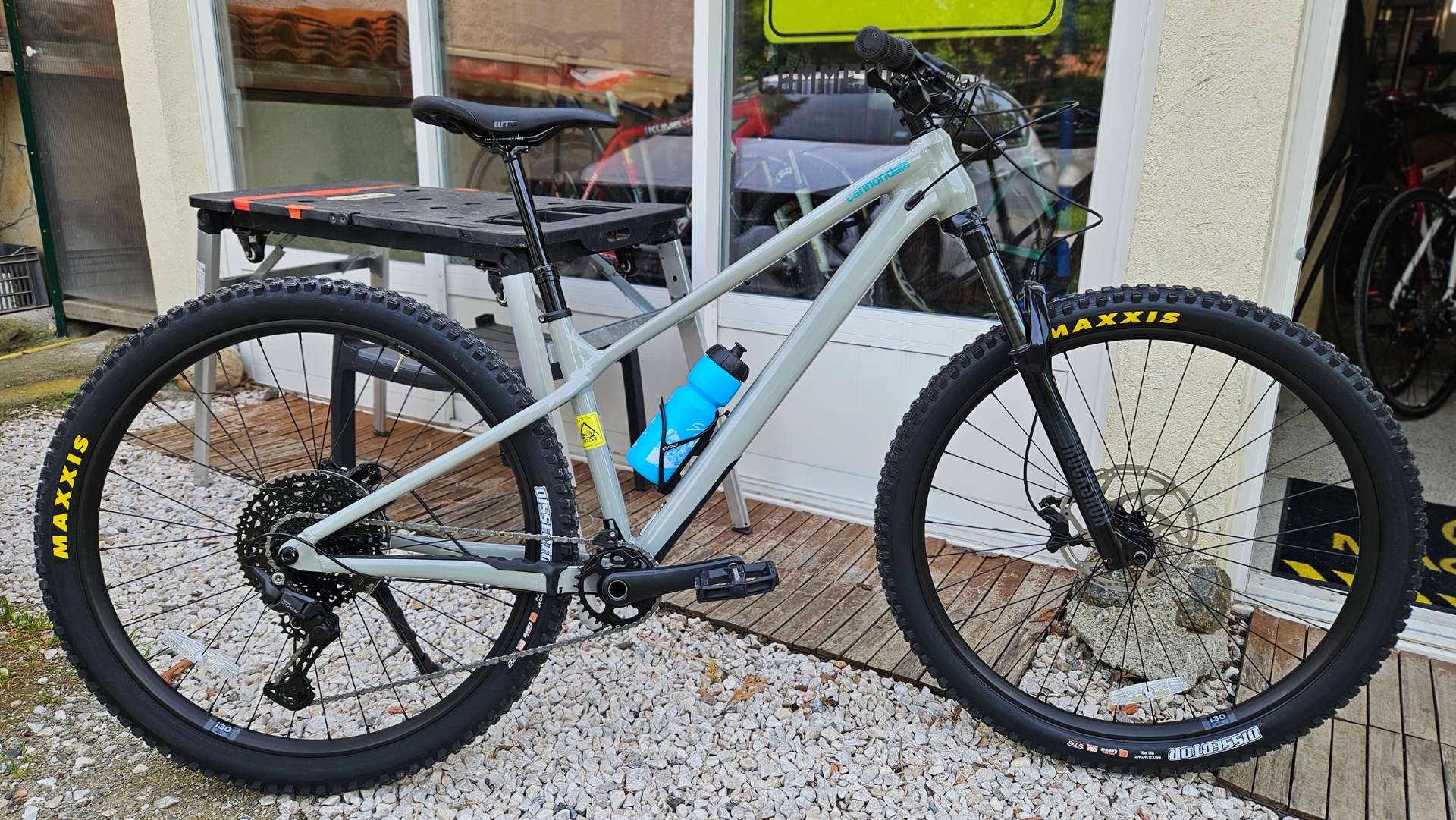 Muscular Semi-Rigid Trail Mountain Bike