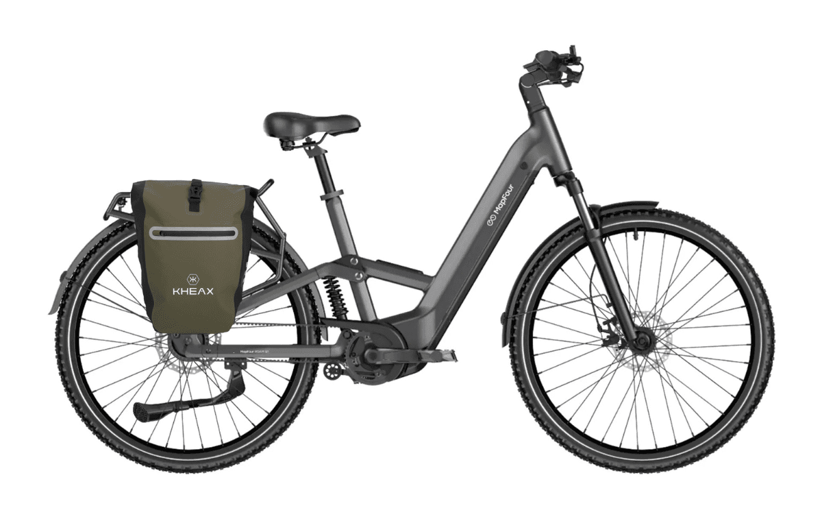 Suspended Trekking e-Bike