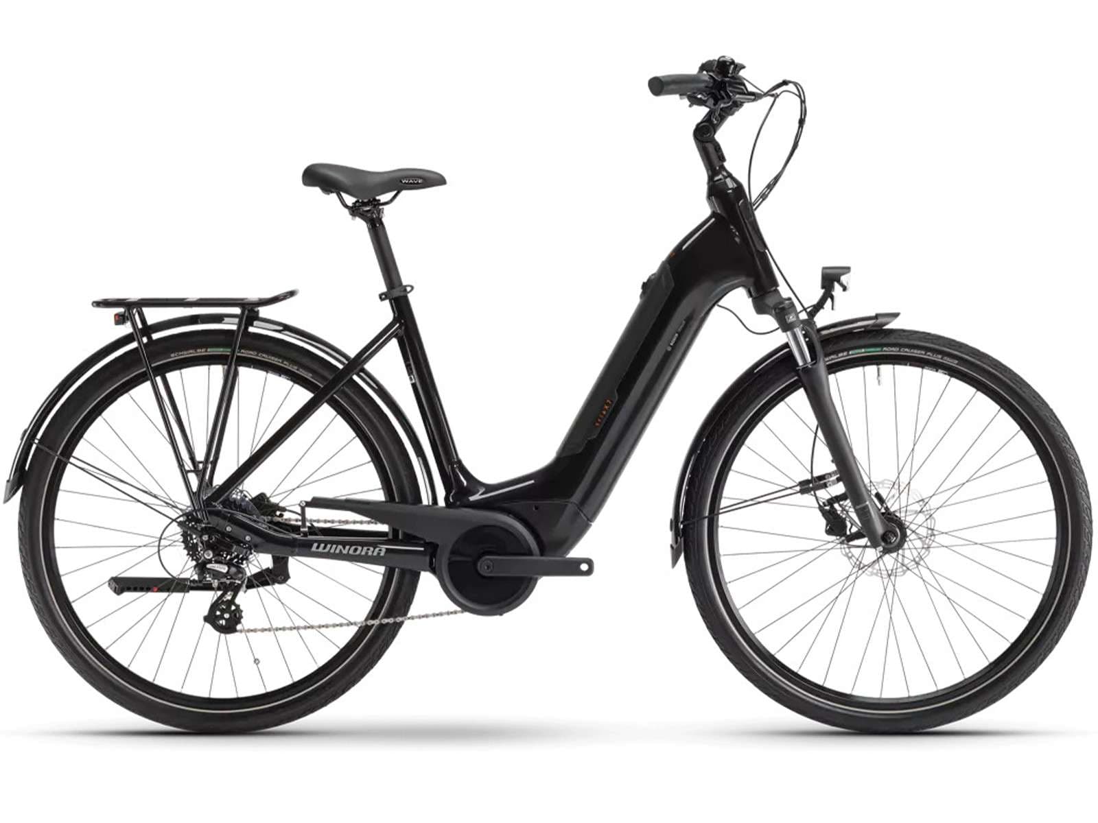 VAE WINORA TRIAX T56/LARGE (5'9" to 6'1") range up to 80 km approx., incompatible with child seat and trailer