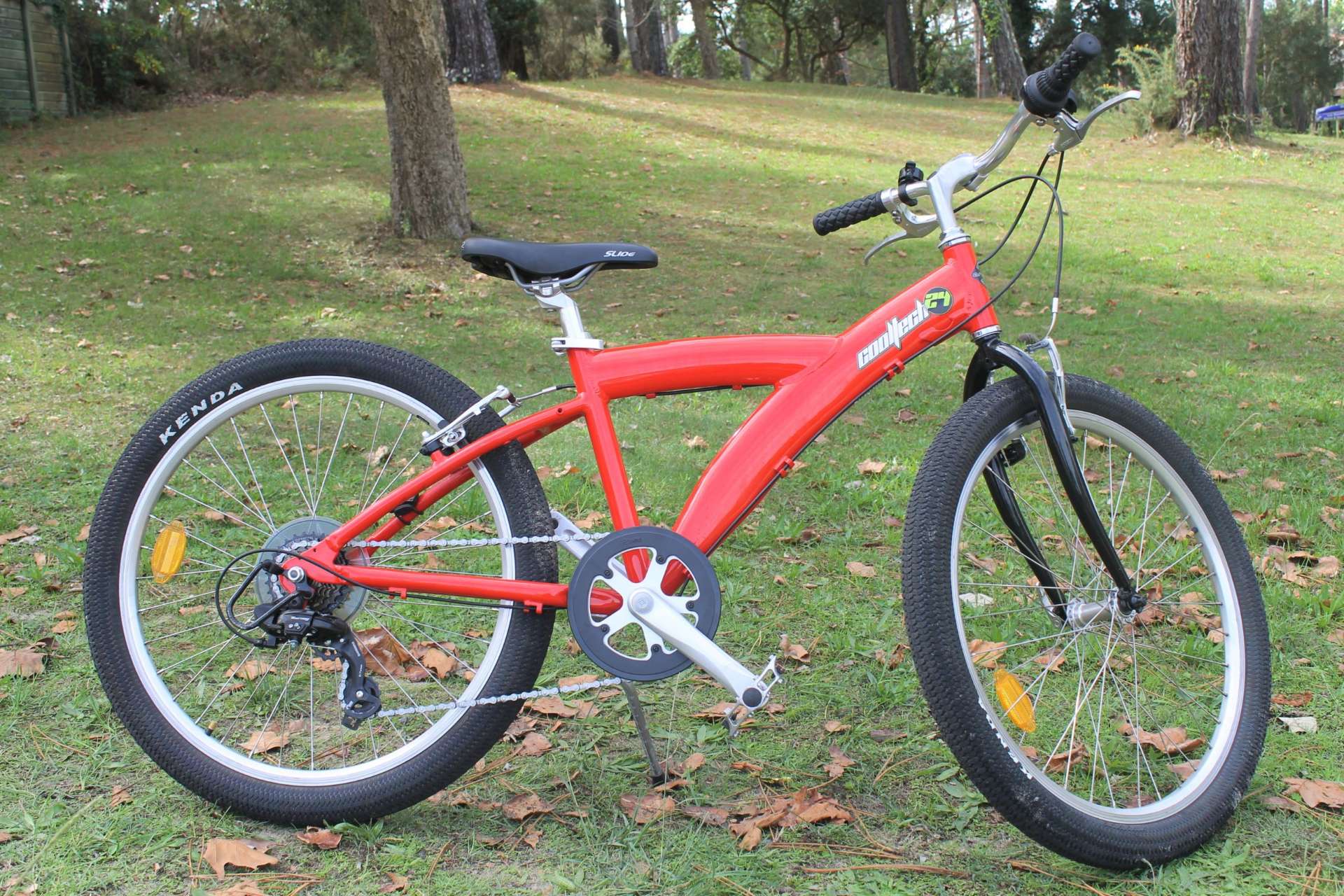 Vélo Cooltech Alu 24 pouces Arcade 9-12ans (1m32-1m50)
