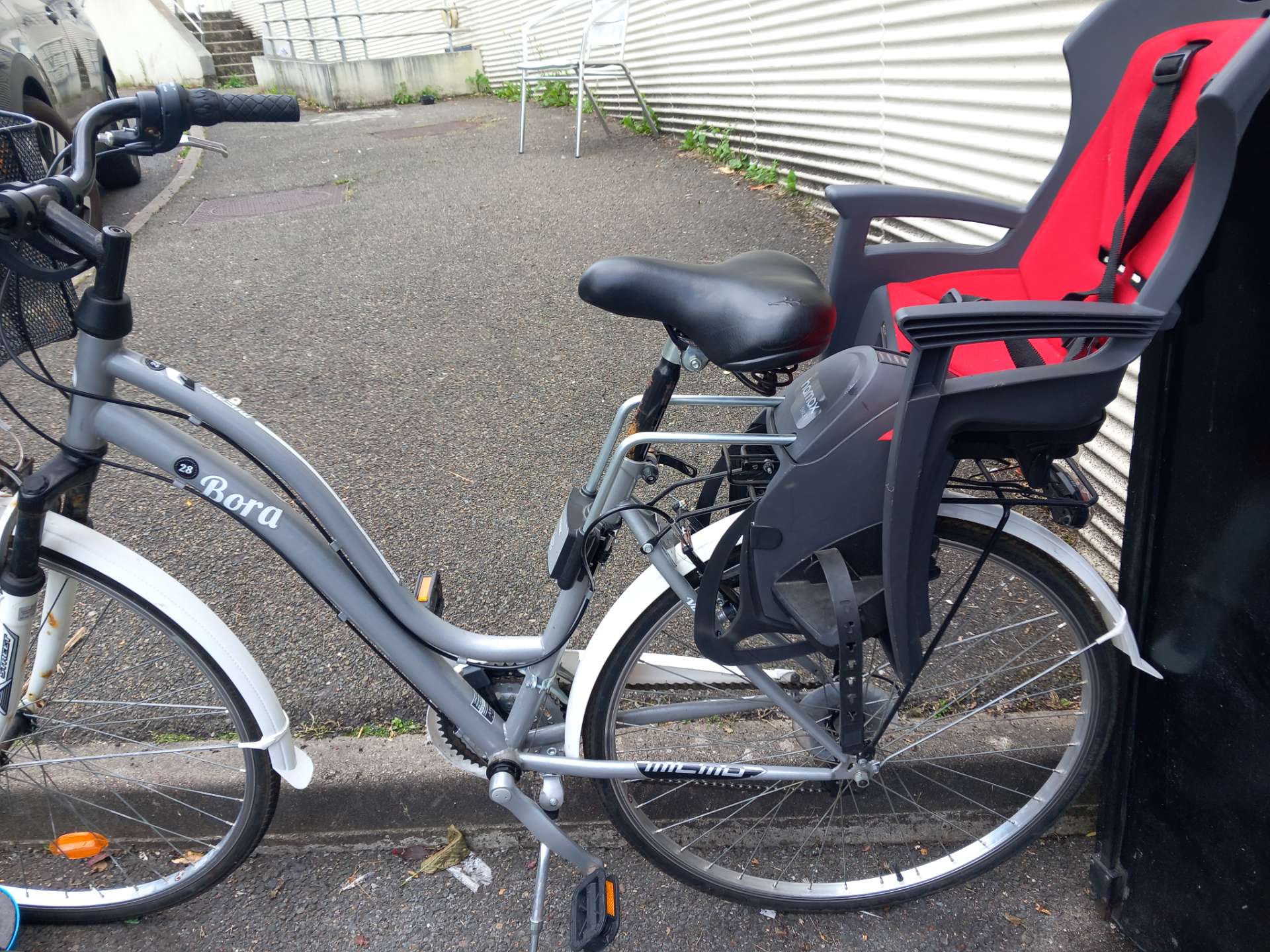 Vélo + siége enfant
