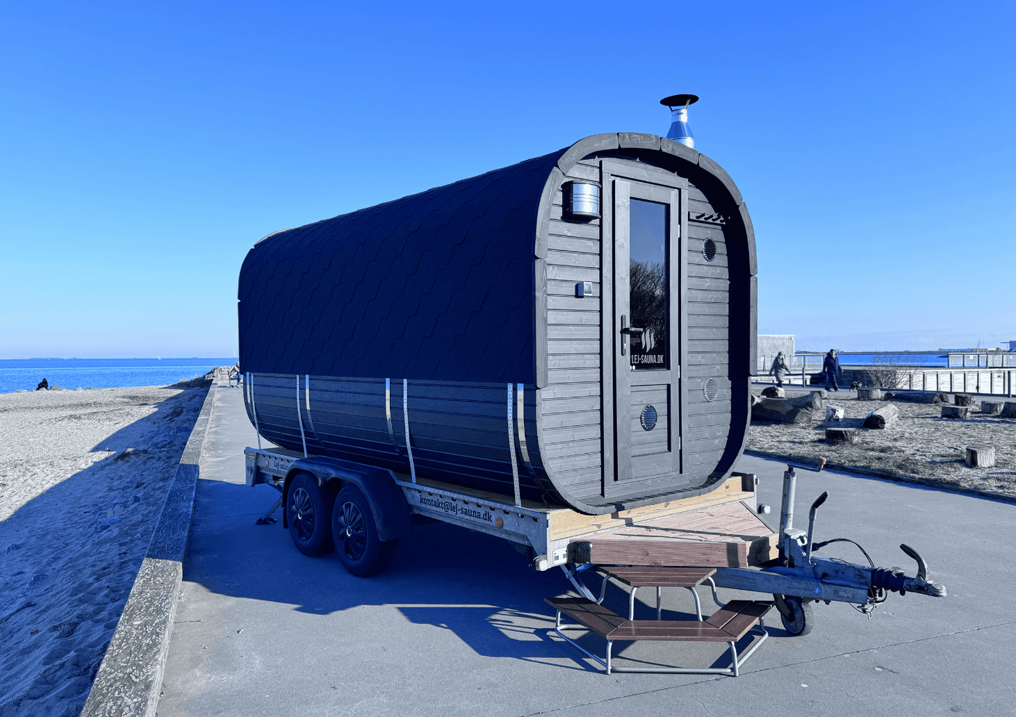 Mobil sauna 14 personer – Copenhagen