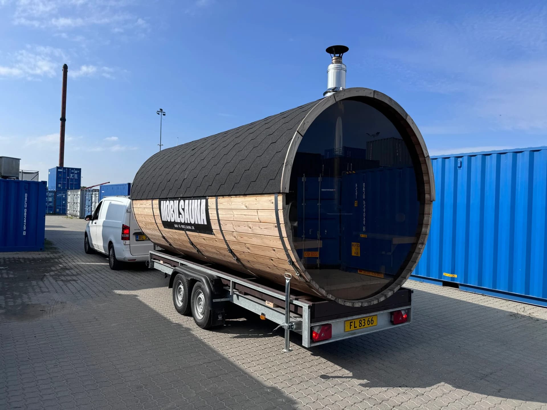 Mobilsauna 16-18 personer – Copenhagen