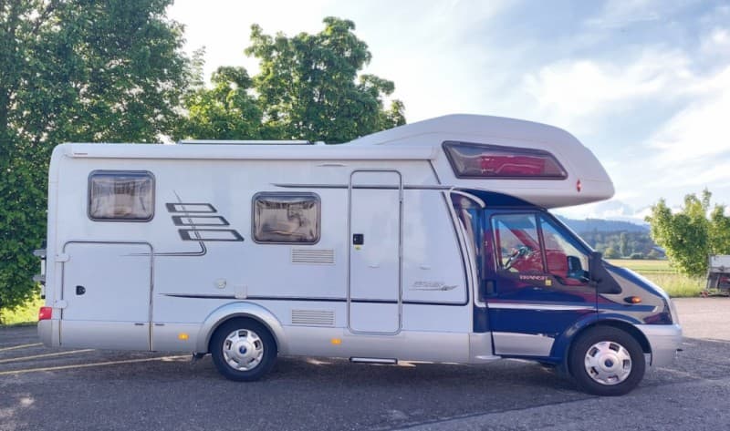 Hymer Wohnmobil von Caroline – Kiesen