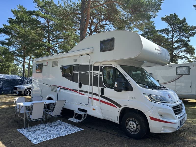 Andreass Fiat Husbil – Stockholm