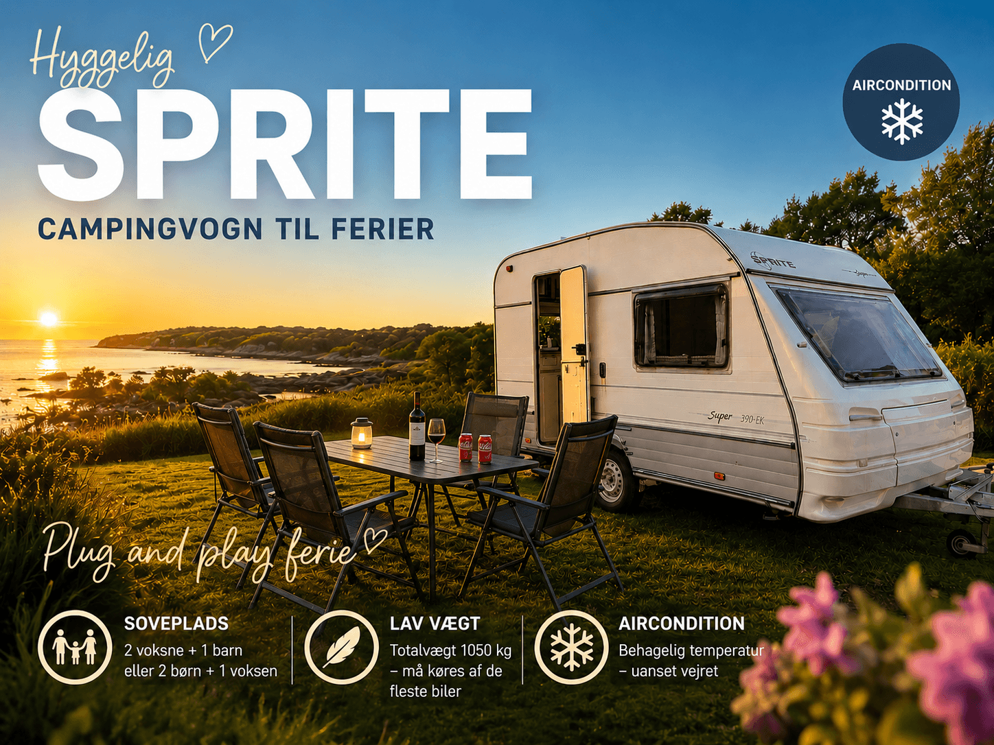 Hyggelig campingvogn, Stine's Campingvogn – Skive