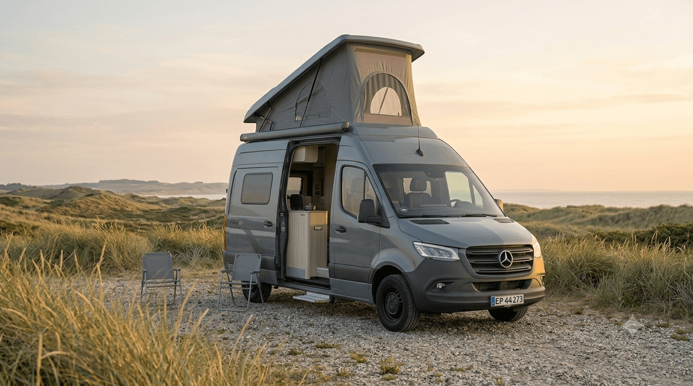 Hymer, Daniel Høgh Zacher's Campervan – Skødstrup