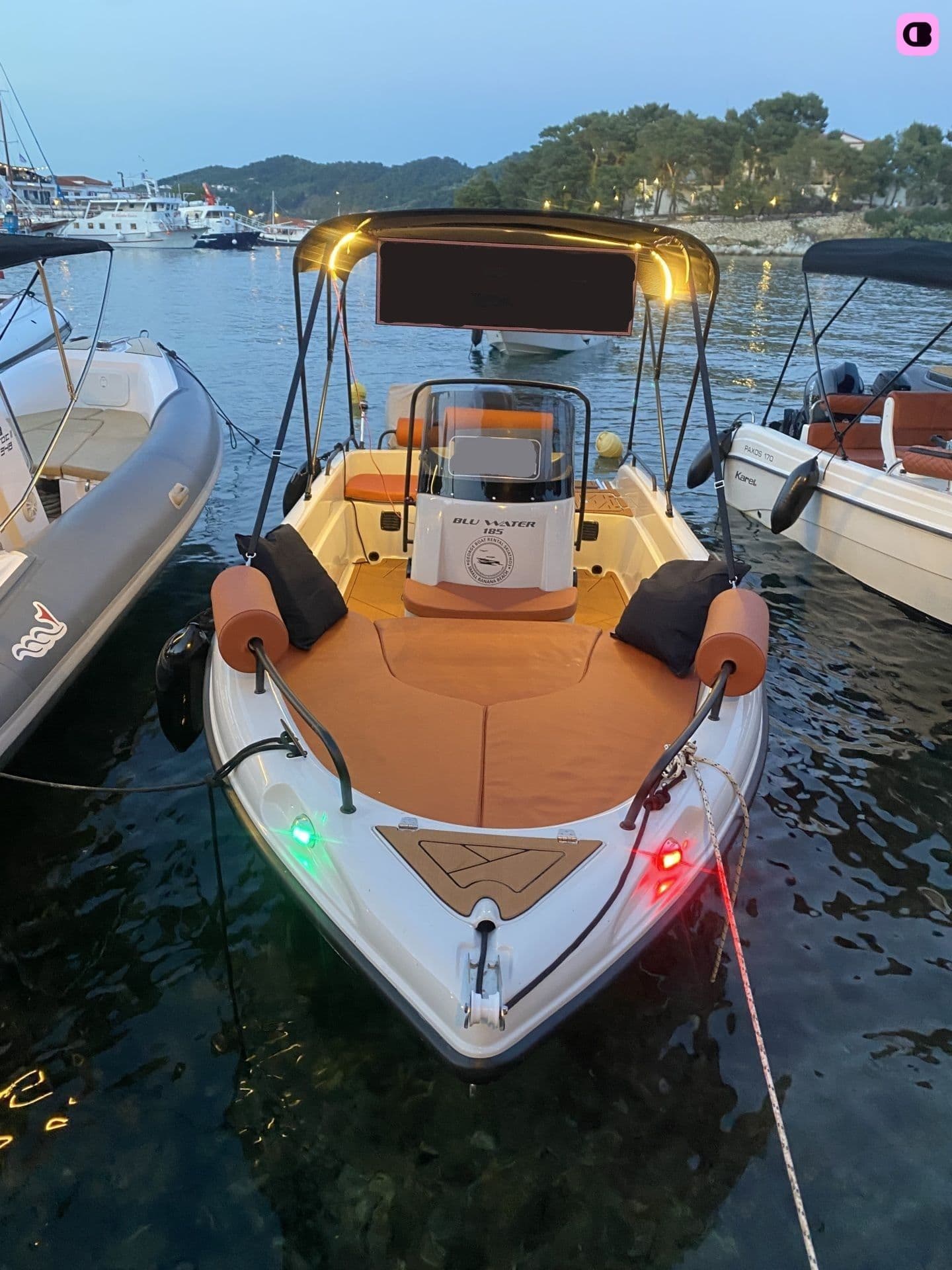 Poseidon Blue water 185 2026 – Skiathos Port Skiathos