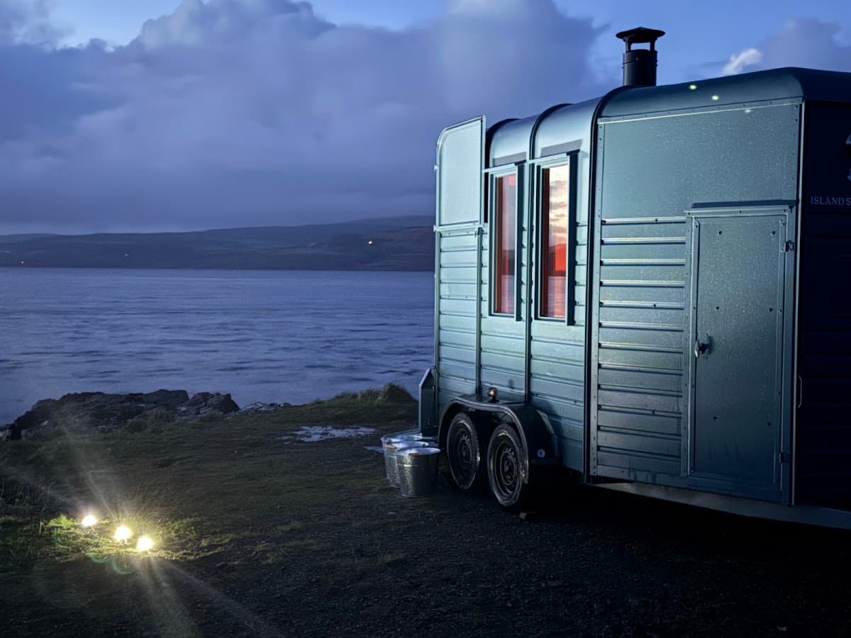 Island sauna shack – Isle of Mull