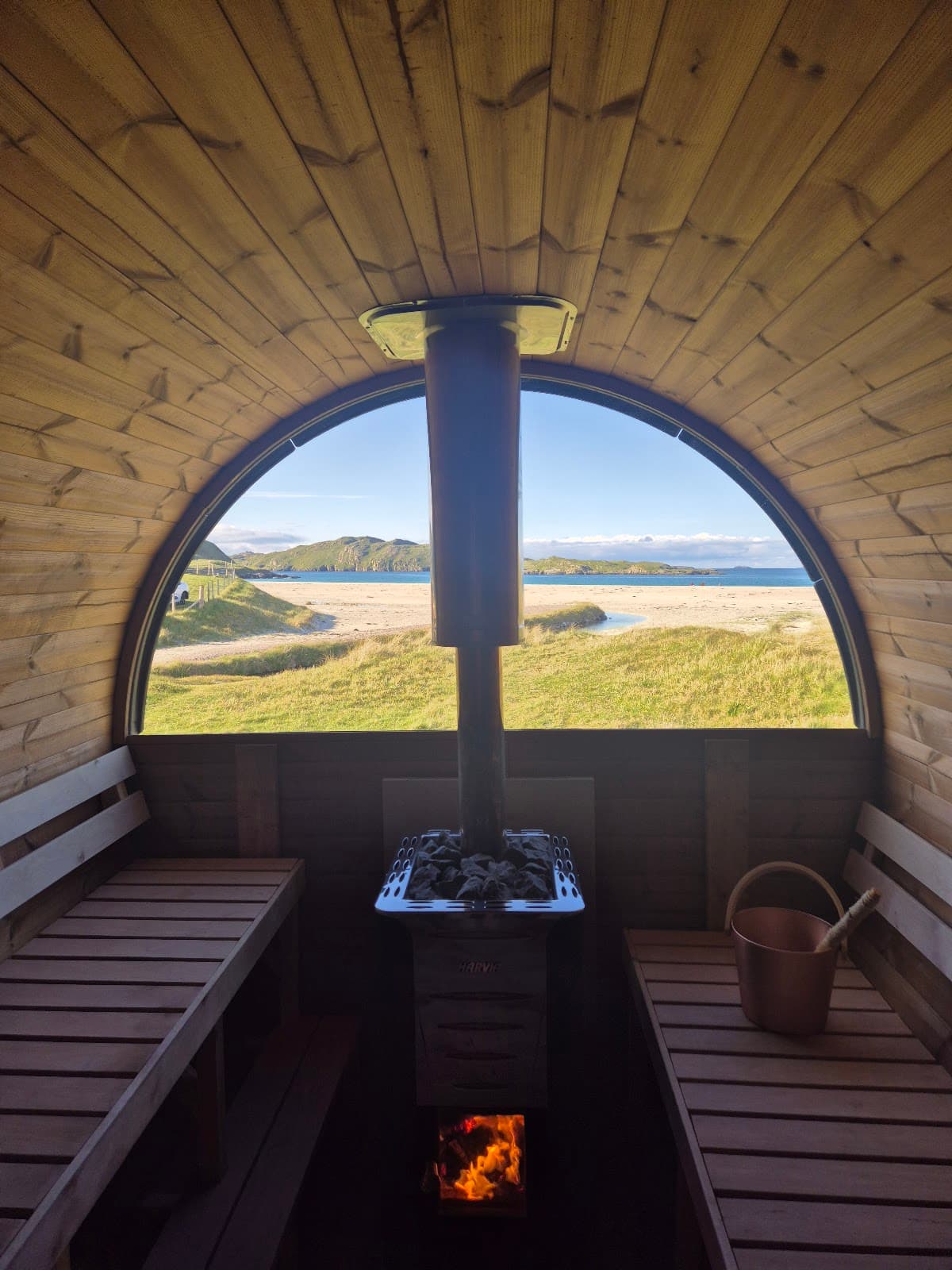 Saltbox Sauna – Stornoway
