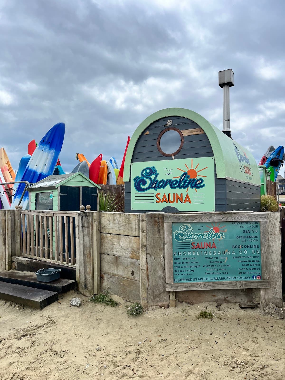 Shoreline Sauna – Lyme Regis
