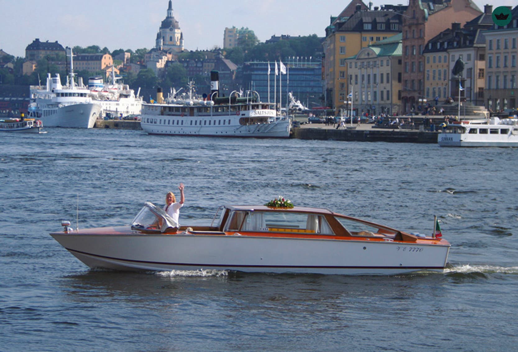 Venetian water limousine – Stockholm